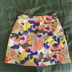 Anthro Colorful Patterned Women's Skirt